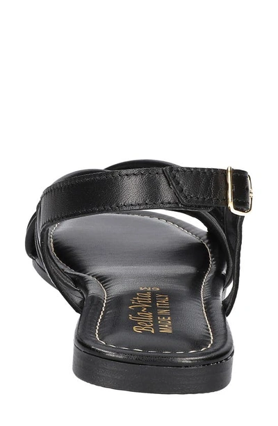 Shop Bella Vita Ilo Slingback Sandal In Black Leather
