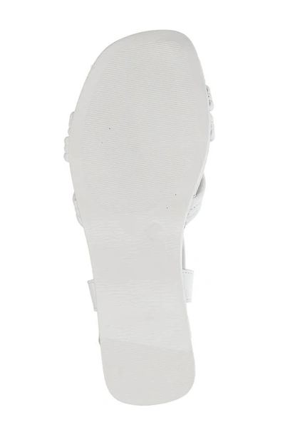 Shop Bella Vita Ilo Slingback Sandal In White Leather