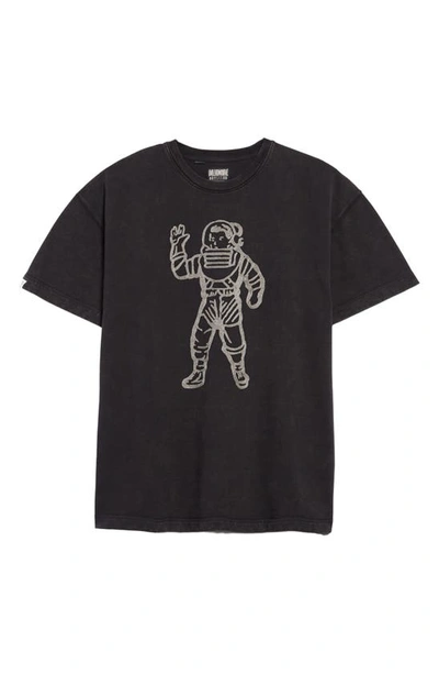 Shop Billionaire Boys Club Astronaut Embroidered Oversize Graphic Tee In Black