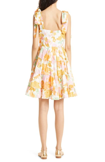 Shop Mille Kiara Floral Cotton Sundress In Harmony Floral