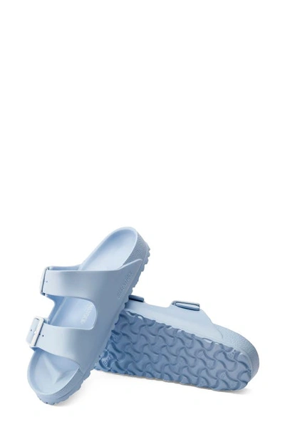 Shop Birkenstock Arizona Waterproof Slide Sandal In Soft Blue