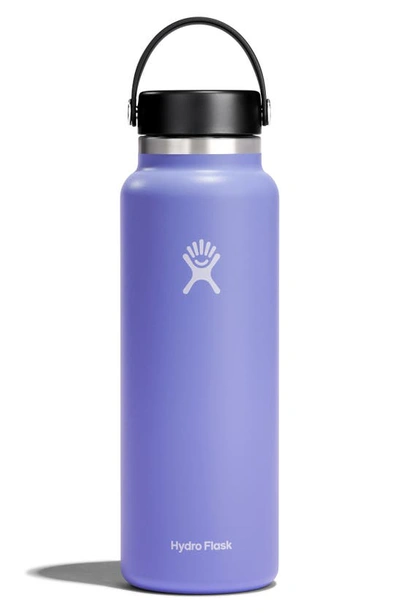 Shop Hydro Flask 40-ounce Wide Mouth Cap Water Bottle In Lupine