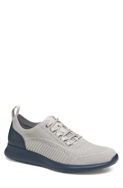 Johnston Murphy Amherst Knit Sneaker In Light Grey ModeSens
