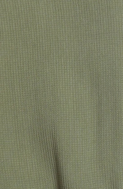 Emilia George Maternity Robe & Face Mask Set In Olive Green