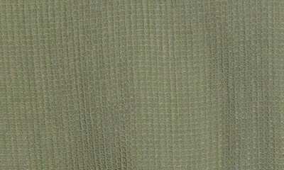 Emilia George Maternity Robe & Face Mask Set In Olive Green