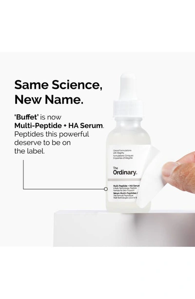 Shop The Ordinary Multi-peptide + Ha Serum