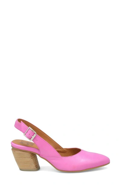 Shop Miz Mooz Aurora Slingback Pump In Fuchsia