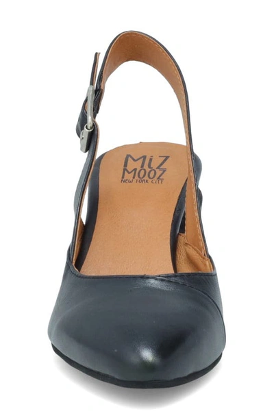 Shop Miz Mooz Aurora Slingback Pump In Black