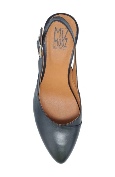 Miz Mooz Aurora Slingback Pump In Black