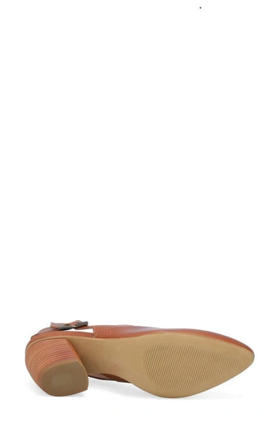 Shop Miz Mooz Aurora Slingback Pump In Brandy