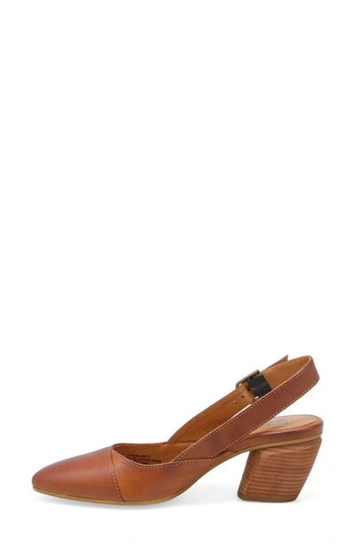 Miz Mooz Aurora Slingback Pump In Brandy