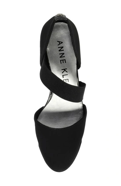 Anne Klein Tara Wedge Pump In Black Multi