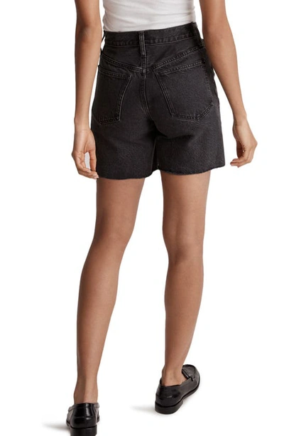 Madewell Baggy Denim Shorts In Reyburn Wash