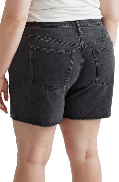 Madewell Baggy Denim Shorts In Reyburn Wash