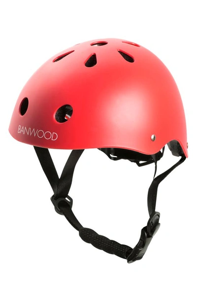 Banwood Kids' Bike Helmet In Red