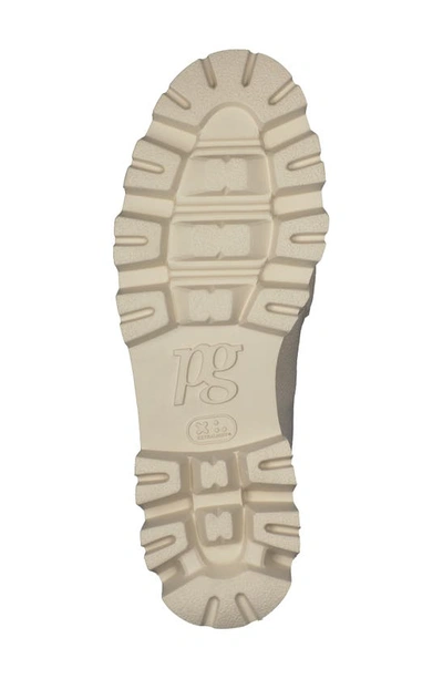 Shop Paul Green Rosetta Platform Loafer In Sand Perf Sport Nubuck