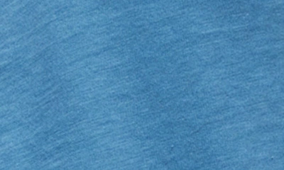 Shop Allsaints Anna Cuff Sleeve Cotton T-shirt In Aruba Blue