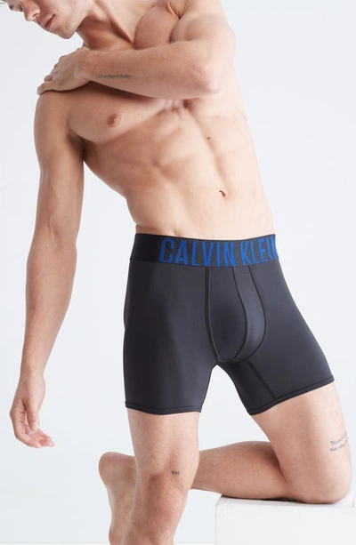 Shop Calvin Klein 3-pack Boxer Briefs In Black Multi
