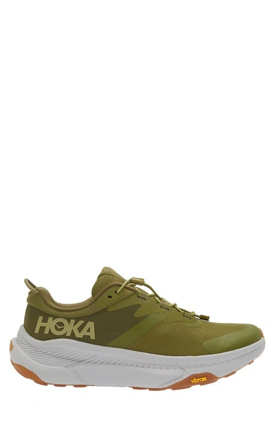Shop Hoka Transport Shoe In Avocado / Harbor Mist