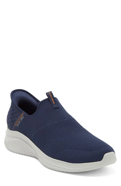 Skechers Ultra Flex 3.0 Smooth Step Slip-on Sneaker In Blue | ModeSens