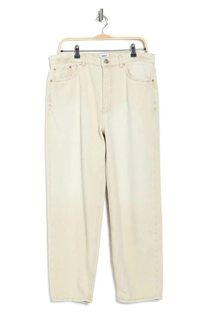 Shop Bdg Urban Outfitters Bow Rigid Crop Cotton Jeans In Ecru