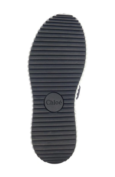 Shop Chloé Nama Platform Sandal In 001 Black