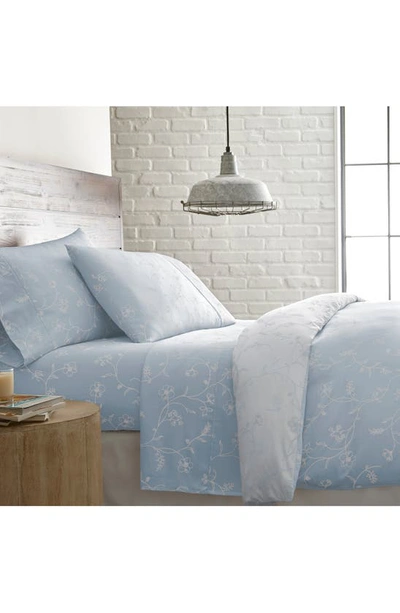 Southshore Fine Linens Premium Collection 300-thread Count Duvet Set In Ballard Blue