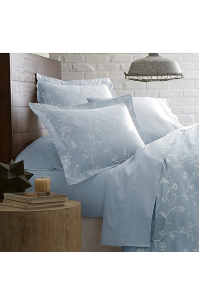 Southshore Fine Linens Premium Collection 300-thread Count Duvet Set In Ballard Blue