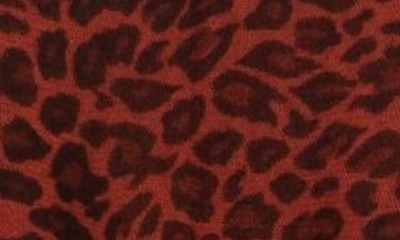 Portolano Animalier Poncho In Cinnamon