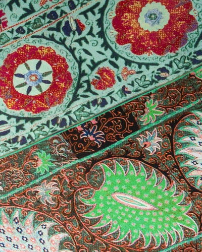 Shop (d)ivision Lounge Pants Paisley In Green