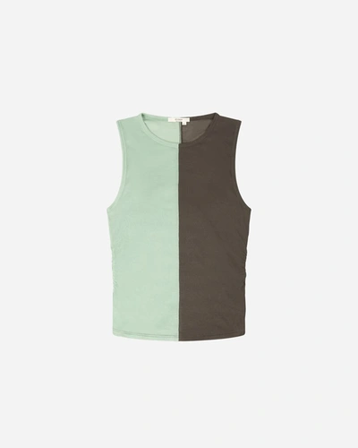 Shop (d)ivision Tank Top Cropped Split In Grey