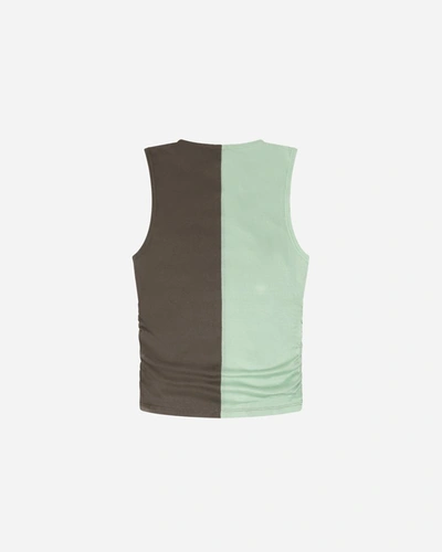 Shop (d)ivision Tank Top Cropped Split In Grey