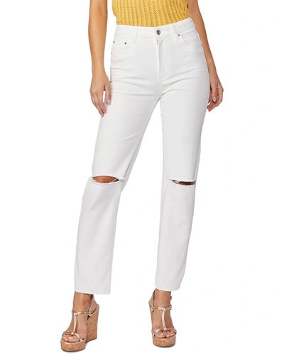 Shop Paige Denim Stella Straight Jean In White