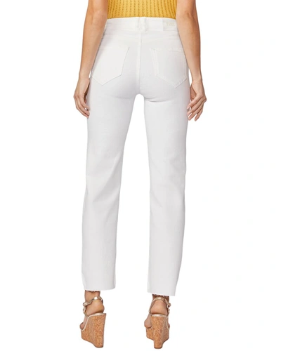 Shop Paige Denim Stella Straight Jean In White