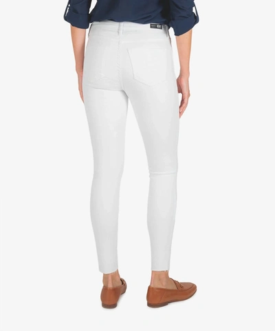 Shop Kut From The Kloth Connie High Rise Ankle Skinny Jean In White