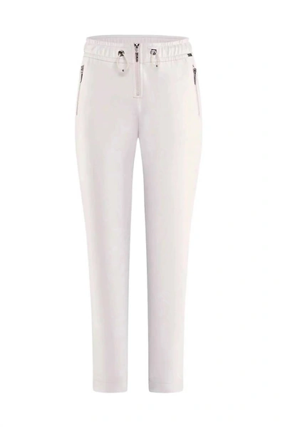 Shop Airfield Ariela Pants In Oyster In White