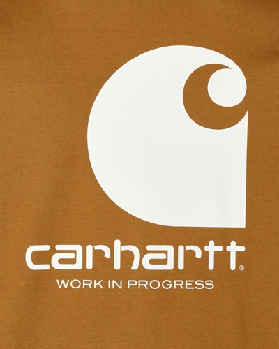 Shop Junya Watanabe Eye Carhartt T-shirt In Brown