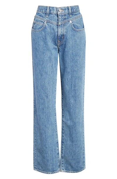 Shop Slvrlake London High Waist Double Yoke Jeans In Satisfaction