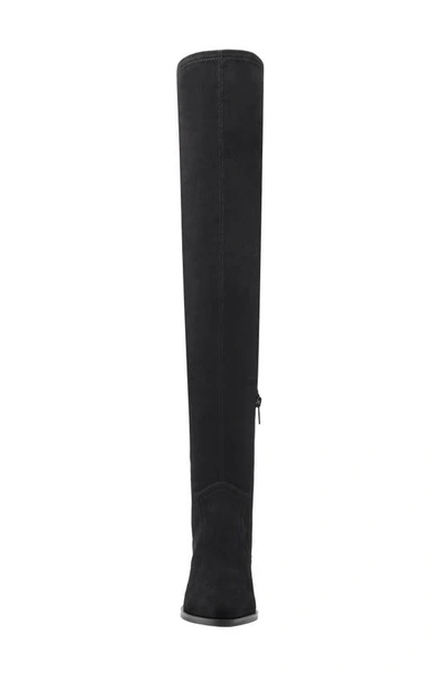 Shop Marc Fisher Ltd Gwyneth Over The Knee Boot In Black