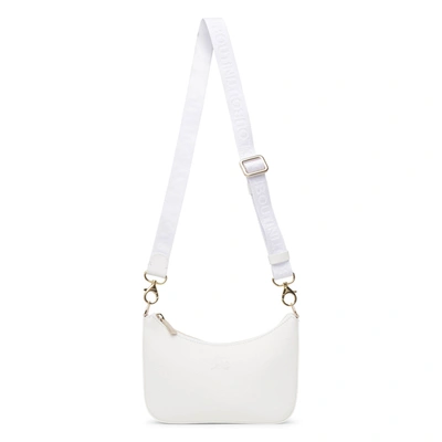 Shop Christian Louboutin Loubila Chain White Mini Shoulder Bag