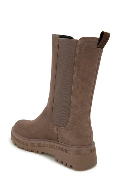Kenneth Cole Women's Radell Chelsea Stretch Boots In Mauve Brown