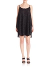 ALICE AND OLIVIA Tiered Tank Shift Dress