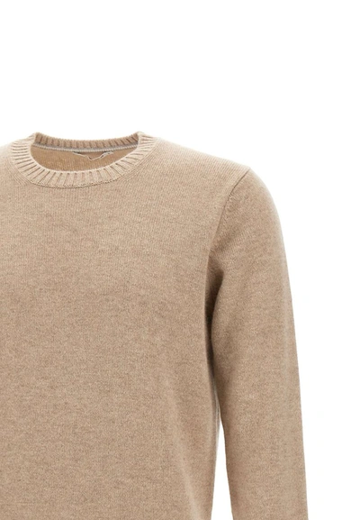 Shop Kangra Cashmere   Cashmere Sweater In Beige