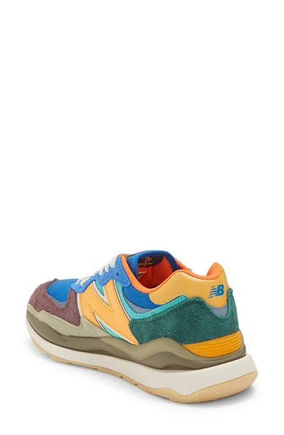 New Balance 5740 Sneaker In Cobalt/ Marigold