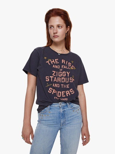 Shop Mother The Rowdy Ziggy Stardust T-shirt (also In Xs) In Black