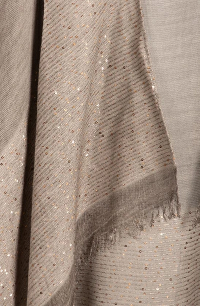 Saachi Raven Lenox Topper In Taupe