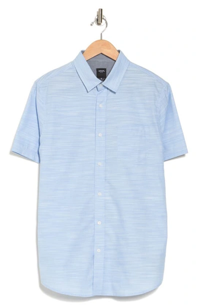 Union Lennox Short Sleeve Button-up Shirt In Hamptons