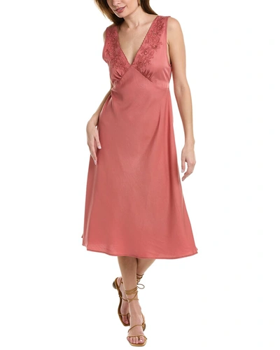 Shop Auguste Lara Midi Dress In Pink