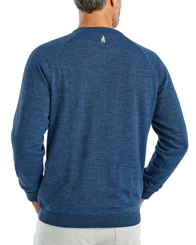 Shop Johnnie-o Chilton Sweater In Blue
