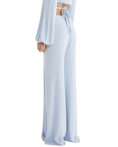 Rumer Kenya Wrap Pant In Blue